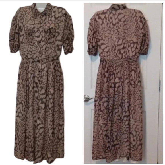 💙🏍NICE button-down dress with pockets and cute sleeves - Picture 1 of 13